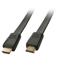LINDY 36997 HDMI-kabel HDMI Aansluitkabel HDMI-A-stekker, HDMI-A-stekker 2.00 m Zwart