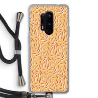 Camouflage: OnePlus 8 Pro Transparant Hoesje met koord