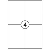 Etiket Quantore 105X148mm 60 stuks