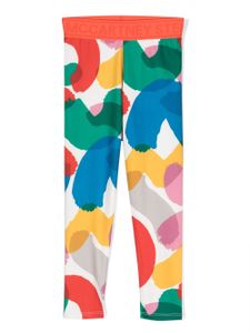 Stella McCartney Kids legging à taille élastiquée - Orange