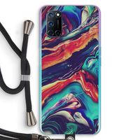 Chameleon Sun: Oppo A72 Transparant Hoesje met koord