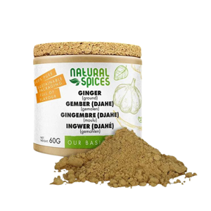 Natural Spices Gember Gemalen (60 gram)