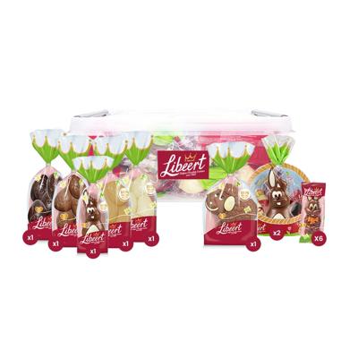 Libeert Easter XL chocoladepakket voor Pasen - 1306g