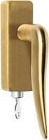 Formani Basics LB20-DKLOCK-O draaikiepgarnituur afsluitbaar rechtsdraaiend - PVD mat goud