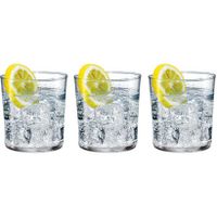 3x Stuks tumbler waterglazen/sapglazen Bodega 370 ml - thumbnail