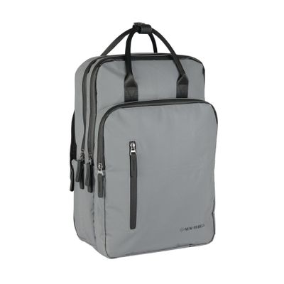 New Rebels Reflect Milwaukee Zilver 19L Rugzak Waterafstotend Laptop 15.6"