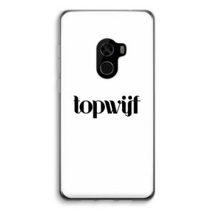 Topwijf Wit: Xiaomi Mi Mix 2 Transparant Hoesje
