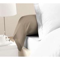 LOVELY HOME Set van 2 100% katoen 85x185 cm Bolsters - Beige