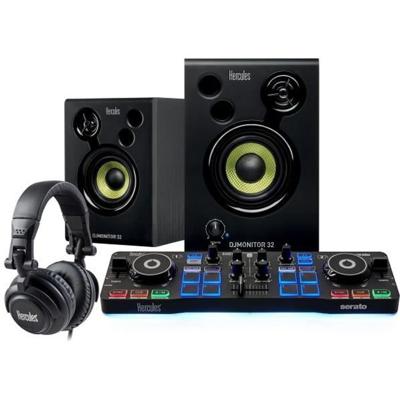 HERCULES DJSTARTER KIT - Startpakket - Zwart