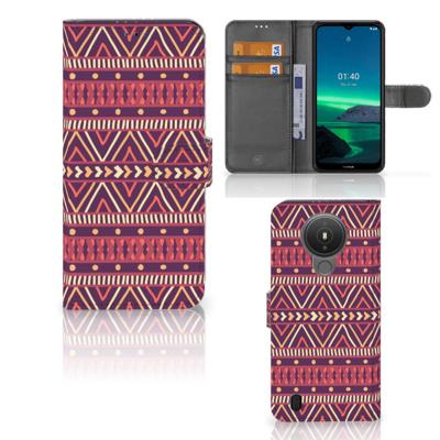 Nokia 1.4 | Telefoon Hoesje | Aztec Paars