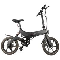 Bohlt elektrische vouwfiets X160 zwart - thumbnail