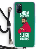Sleigh Bells Ring: Oppo A92 Transparant Hoesje met koord
