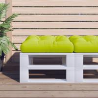 VidaXL Palletkussen stof heldergroen VidaXL Palletkussen stof heldergroen