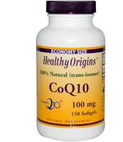 CoQ10 Kaneka Q10 100 mg (150 Softgels) - Healthy Origins - thumbnail