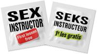 Condoom Anoniem Seks Instructor / Seks Instructeur Condooms 1 condooms (Nederlands)