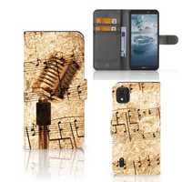 Nokia C2 2nd Edition Telefoonhoesje met foto Bladmuziek - thumbnail