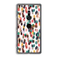 Tropical Dots: Sony Xperia XZ2 Transparant Hoesje