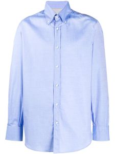 Brunello Cucinelli chemise classique - Bleu