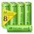 GP AA oplaadbare batterijen NiMH 2100 mAh ReCyko 1.2 V (8 stuks)