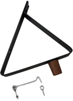 Waelbers deurvanger(+set ) 55gr. zwart - 1 stuk(s) - 414317.01