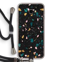 Terrazzo N°10: Samsung Galaxy J4 Plus Transparant Hoesje met koord Terrazzo N°10: Samsung Galaxy J4 Plus Transparant Hoesje met koord
