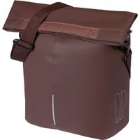 Basil city fietsshopper vegan leather, roasted brown