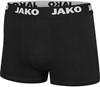 JAKO 6204 Boxershort Basic - 2-Pack - Antraciet - S