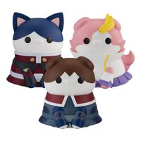 Mobile Suit Gundam SEED Mega Cat Project Trading Figures Nyanto! The Big Cat Nyandam SEED Series Set 10 cm (With Gift) - thumbnail