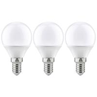 Paulmann 28537 LED-lamp Energielabel F (A - G) E14 5.5 W Warmwit (Ø x h) 45 mm x 81 mm 3 stuk(s)