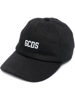 GCDS casquette à logo brodé - Noir