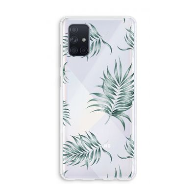 Simple leaves: Galaxy A71 Transparant Hoesje