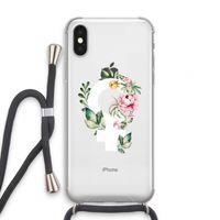 Venus: iPhone X Transparant Hoesje met koord