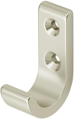 HANDDOEKHAAK NIEUW ZILVER (0554)