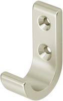 HANDDOEKHAAK NIEUW ZILVER (0554)
