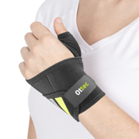 EMO Wraparound Polsbandage - One size - Zwart