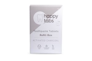 Tandpasta Tabletten Mint Charcoal Refill