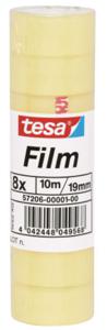 tesa 57206-00001-01 tesafilm Standard Transparant (l x b) 10 m x 19 mm 8 stuk(s)