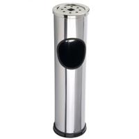 Afvalbak & asbak rvs 565x145mm Afvalbak & asbak rvs 565x145mm