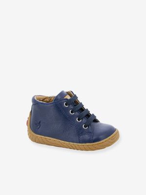 Babybottines Wood Zip Base SHOO POM® marineblauw
