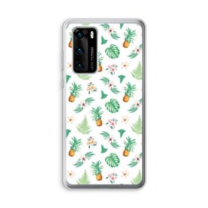 Ananas bladeren: Huawei P40 Transparant Hoesje