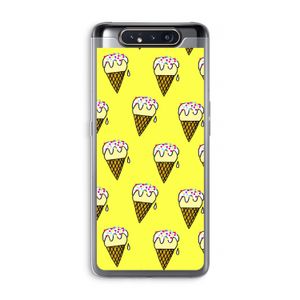 Isjes: Samsung Galaxy A80 Transparant Hoesje