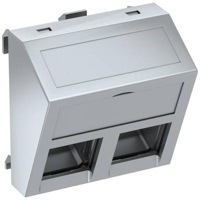 OBO Bettermann 6119290 Afdekking Datatechniekdrager (b x h x d) 45 x 45 x 26 mm 1 stuk(s) Aluminium