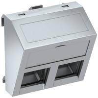 OBO Bettermann 6119290 Afdekking Datatechniekdrager (b x h x d) 45 x 45 x 26 mm 1 stuk(s) Aluminium