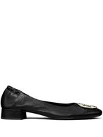 Tory Burch ballerines Claire 25 mm - Noir - thumbnail