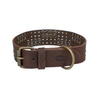Hondenhalsband Trixie Rustic Donkerbruin XL