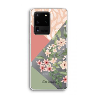 Sweet heaven geometrics: Samsung Galaxy S20 Ultra Transparant Hoesje