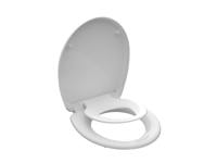 Schütte WC zitting duroplast FAMILY WHITE met soft-close-mechanisme en snelsluiting