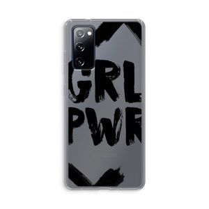 Girl Power #2: Samsung Galaxy S20 FE / S20 FE 5G Transparant Hoesje