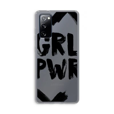 Girl Power #2: Samsung Galaxy S20 FE / S20 FE 5G Transparant Hoesje