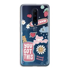 Positivity: OnePlus 7 Pro Transparant Hoesje